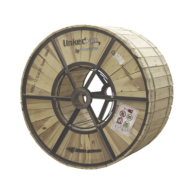 LinkedPRO Bobina de Fibra Óptica G.652D, Monomodo, 4000 Metros