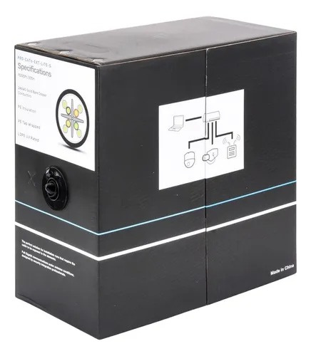 LinkedPRO Bobina de Cable Ethernet Cat6, UTP, 305 Metros