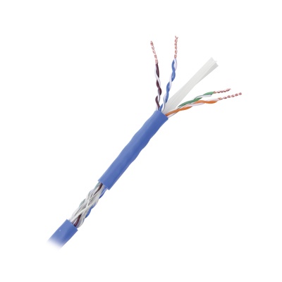 LinkedPRO Bobina de Cable Cat6+, 305 Metros, Azul