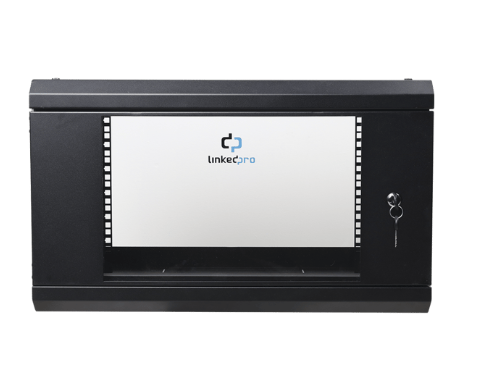 LinkedPRO Gabinete para Pared 19" SR1906LH3G, 6U, hasta 80kg 