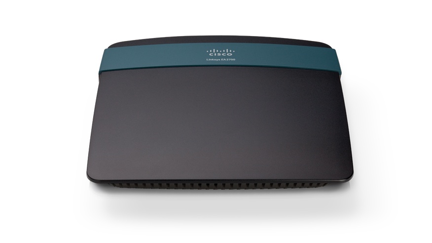 Router Linksys Smart WiFi N600 EA2700, Inalámbrico, 300 Mbit/s, con 4 Antenas 2.4 y 5GHz