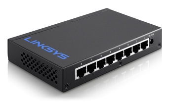 Switch Linksys Gigabit Ethernet LGS108, 8 Puertos 10/100/1000Mbps - No Administrable