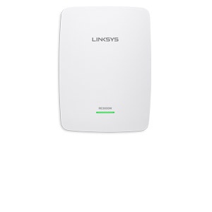 Linksys Extensor de Señal WiFi RE3000W, 300Mbit/s, RJ-45, 2.40GHz, 2 Antenas