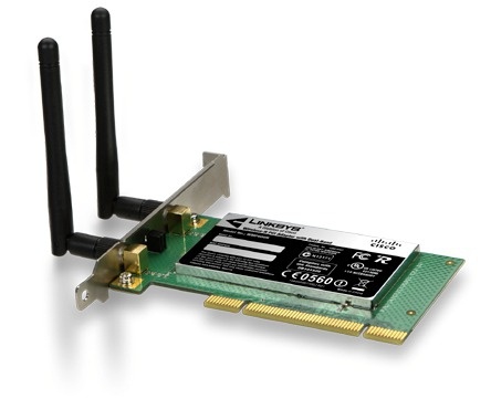 Linksys Tarjeta de Red PCI, Inalámbrico, 300 Mbit/s