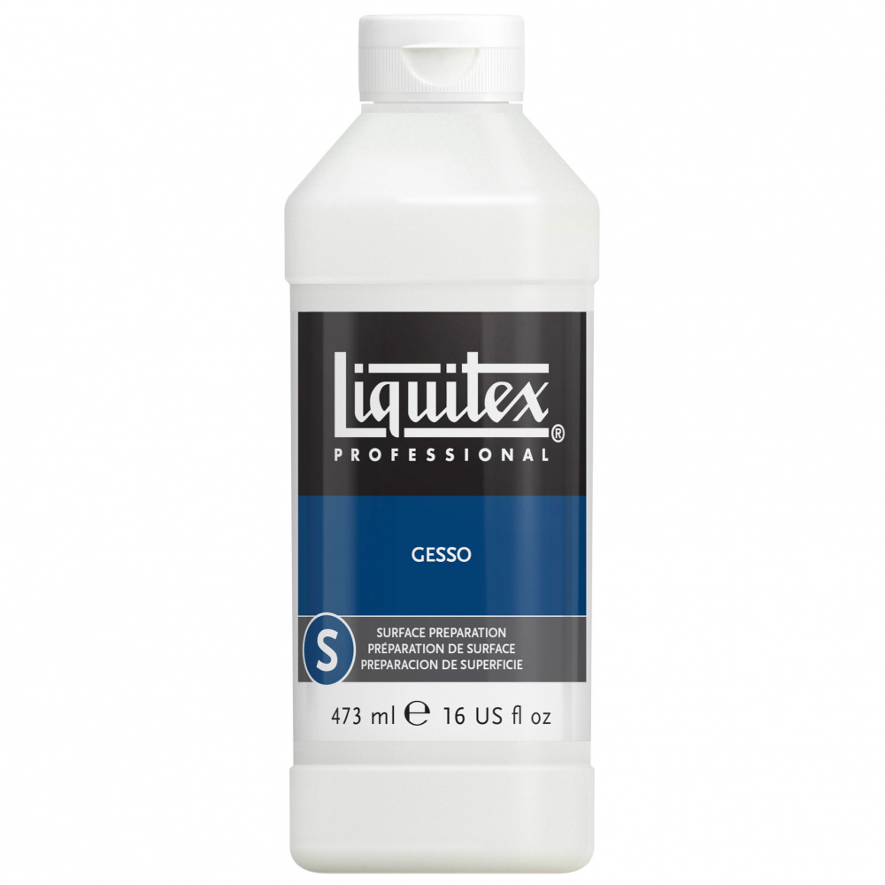 Liquitex Imprimador Acrílico para Arte Gesso, 473ml, Blanco