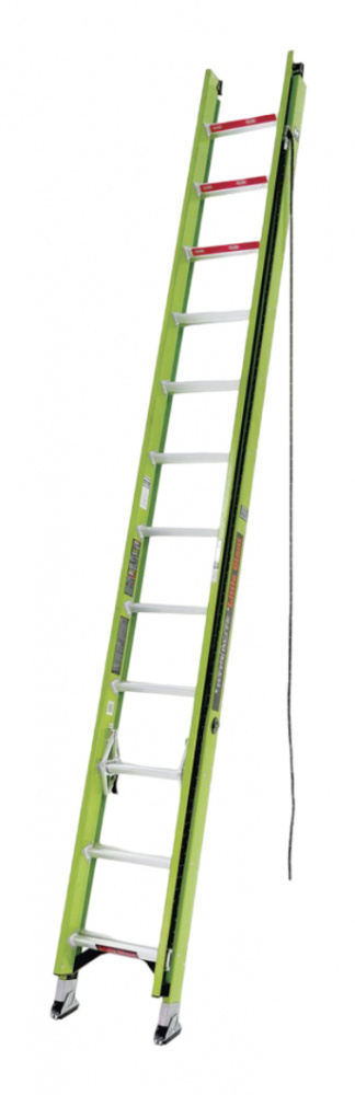 Escalera Extensible Little Giant Ladder Systems Hyperlite-24-IA, Aluminio, 7.3 Metros, 24 Peldaños, hasta 136kg