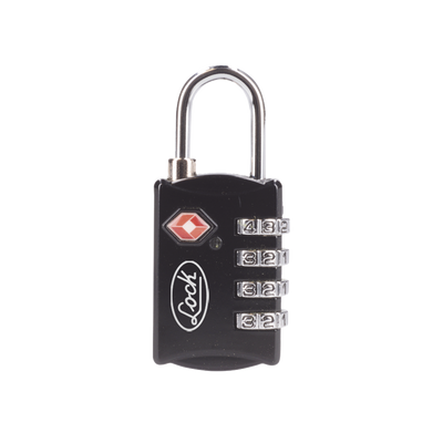 Lock Candado de Combinación Maletero 54CA, 30mm, Gris/Acero Inoxidable