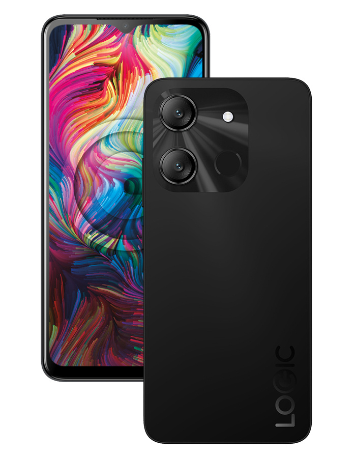 Logic L66M 6.6" Dual SIM, 128GB, 4GB RAM, Negro 