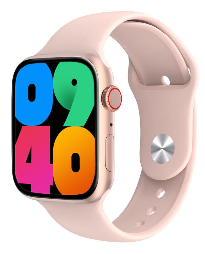 Logic Smartwatch LIFE 10, Android/iOS, Rosa - Resistente a Salpicaduras