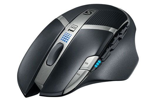 Mouse Gamer Logitech Óptico G602, RF Inalámbrico, 2500DPI, Negro/Gris