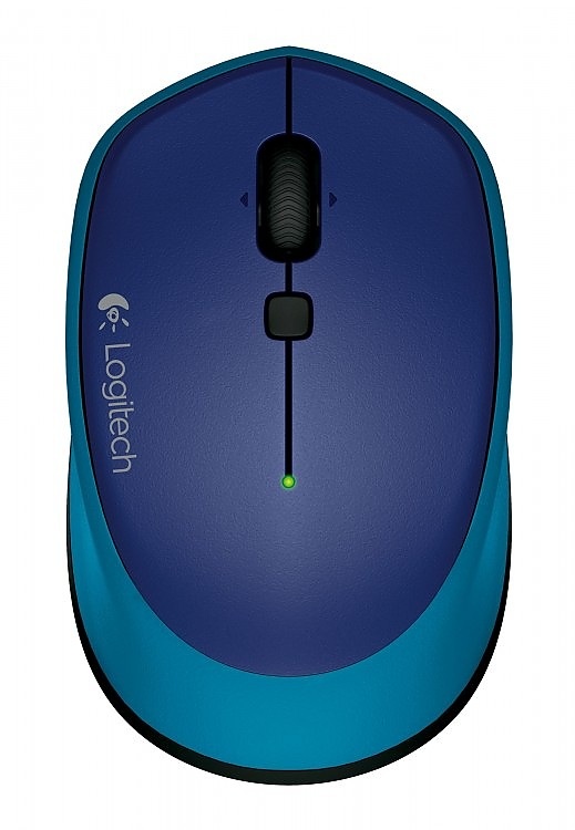 Mouse Logitech Óptico M335, Inalámbrico, USB, Azul