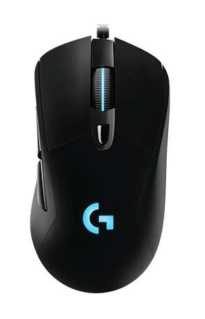 Mouse Gamer Logitech Óptico G403 Prodigy, Alámbrico, USB, 12000DPI, Negro