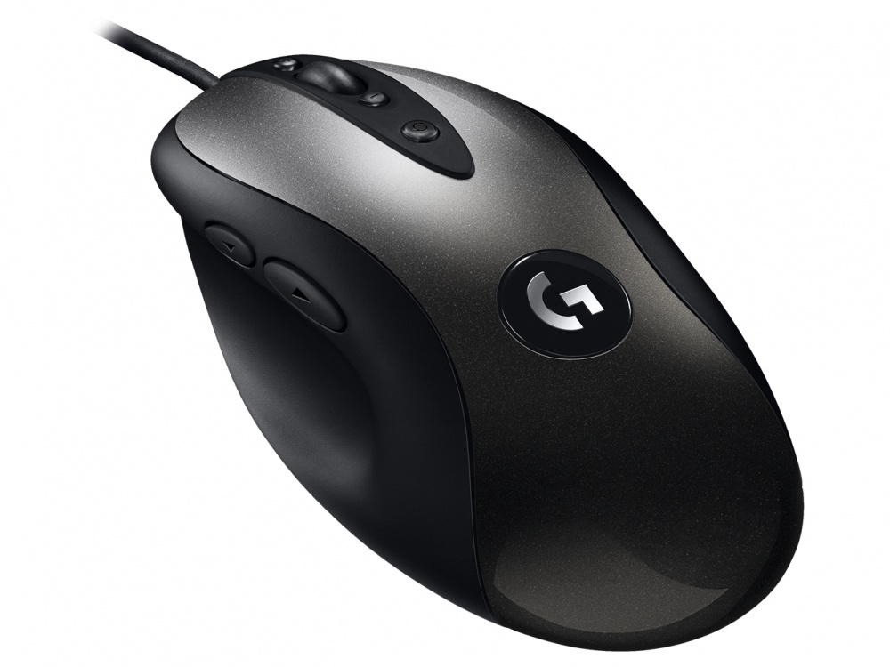 Mouse Gamer Logitech Óptico G MX518, Alámbrico, USB, 16000DPI, Negro/Gris