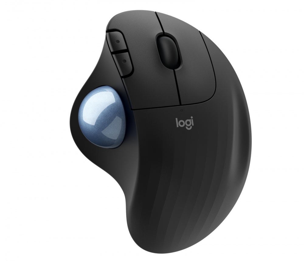 Mouse Ergonómico Logitech Óptico Ergo M575, Inalámbrico, Bluetooth/USB, 2000DPI, Negro