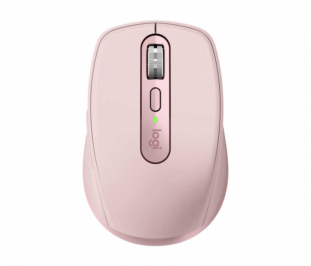 Mouse Ergonómico Logitech MX Anywhere 3, Inalámbrico, Óptico, 4.000DPI, RF Inalámbrico, Rosa