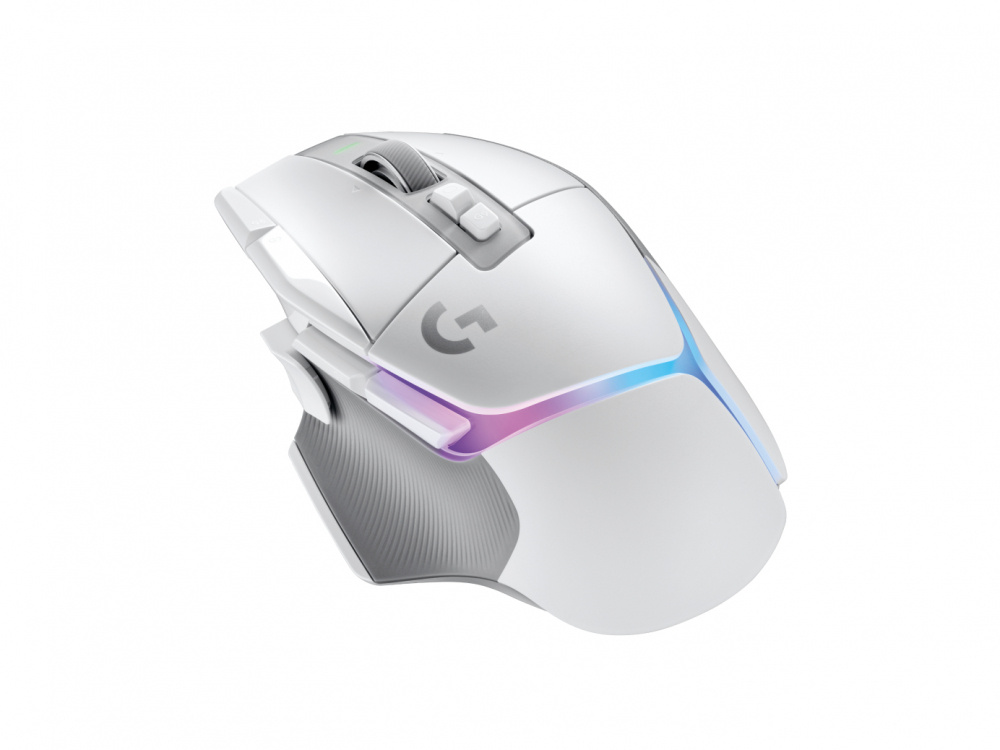 Mouse Gamer Ergonómico Logitech G502 X Plus, Inalámbrico, Óptico, 25.600DPI, RF Inalámbrico, Blanco 