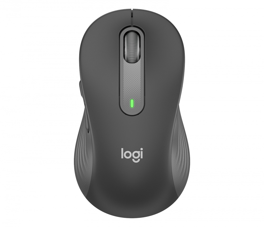 Mouse Logitech Óptico SIGNATURE M650 Grande, Inalámbrico, USB, Grafito