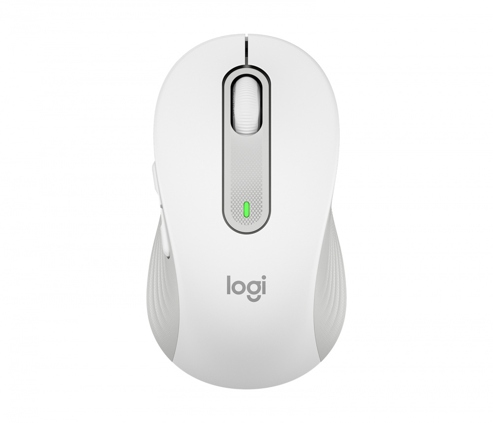 Mouse Ergonómico Logitech M650, Inalámbrico, Óptico, 2.000DPI, RF Inalámbrico, Blanco