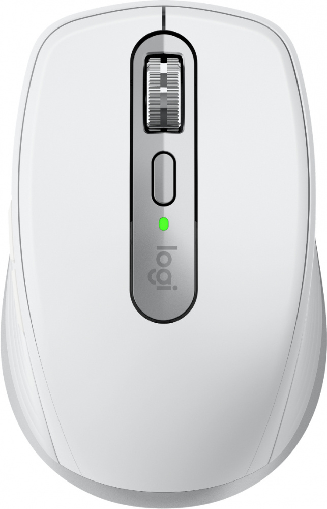 Mouse Logitech Óptico MX Anywhere 3S, Recargable, Inalámbrico, USB, 8000PDI, Gris Pálido