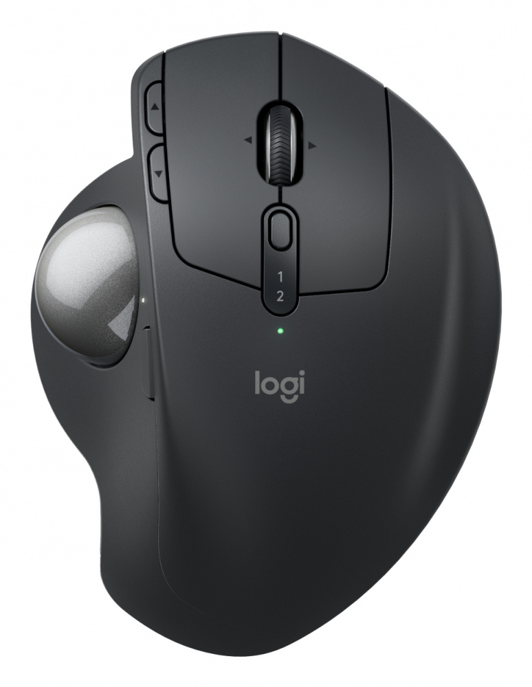 Mouse Ergonómico Logitech MX Ergo S, Inalámbrico, Óptico, 2.048DPI, RF Inalámbrico/Bluetooth, Negro