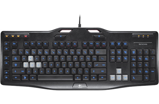 Teclado Gamer Logitech G105, Alámbrico, USB, Negro (Inglés)