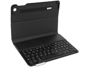 Logitech Mini Teclado Cover Ultra-Delgado para iPad Air, Bluetooth, Negro (Español)