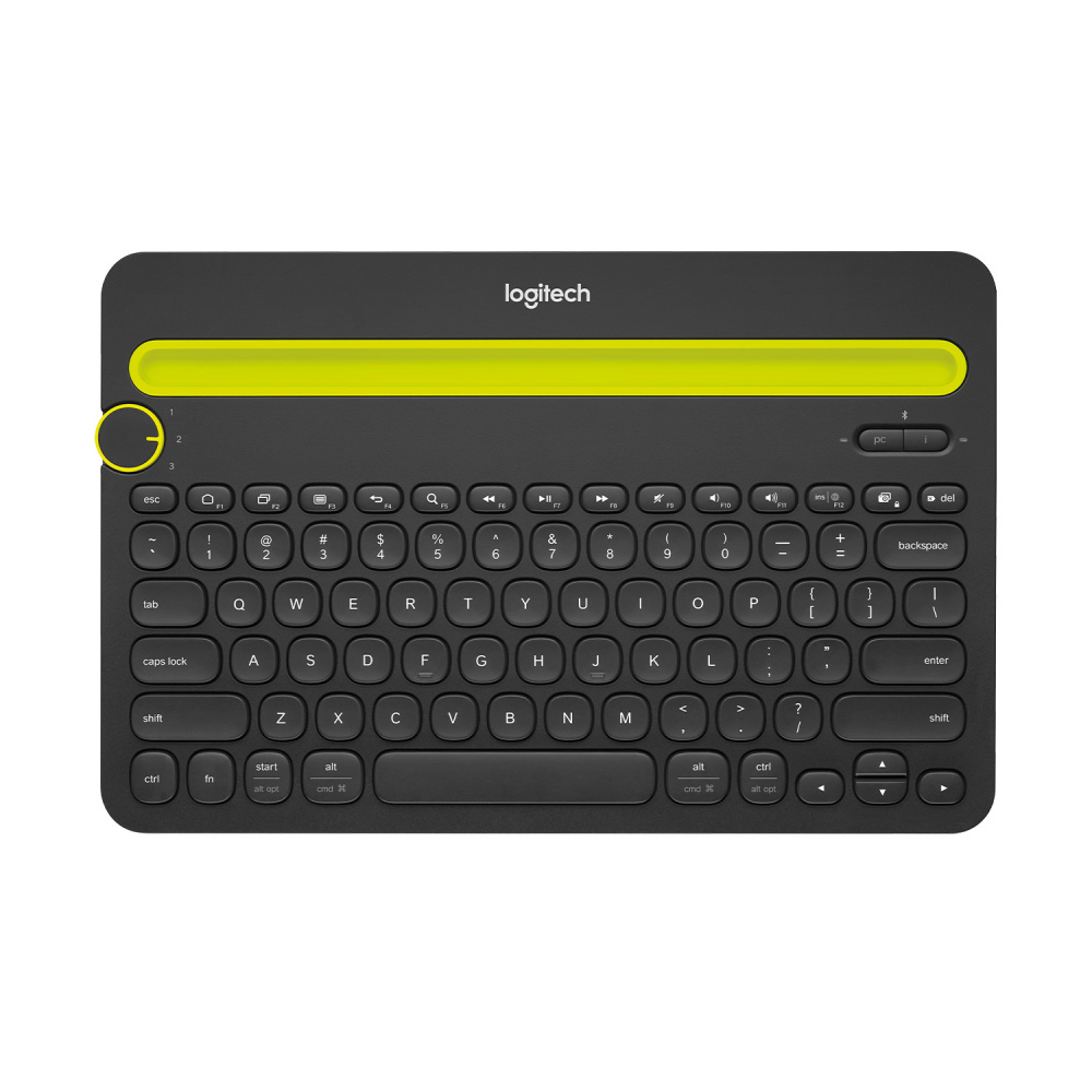 Teclado Logitech K480 Multiplataforma, Inalámbrico, Bluetooth, Negro (Español)
