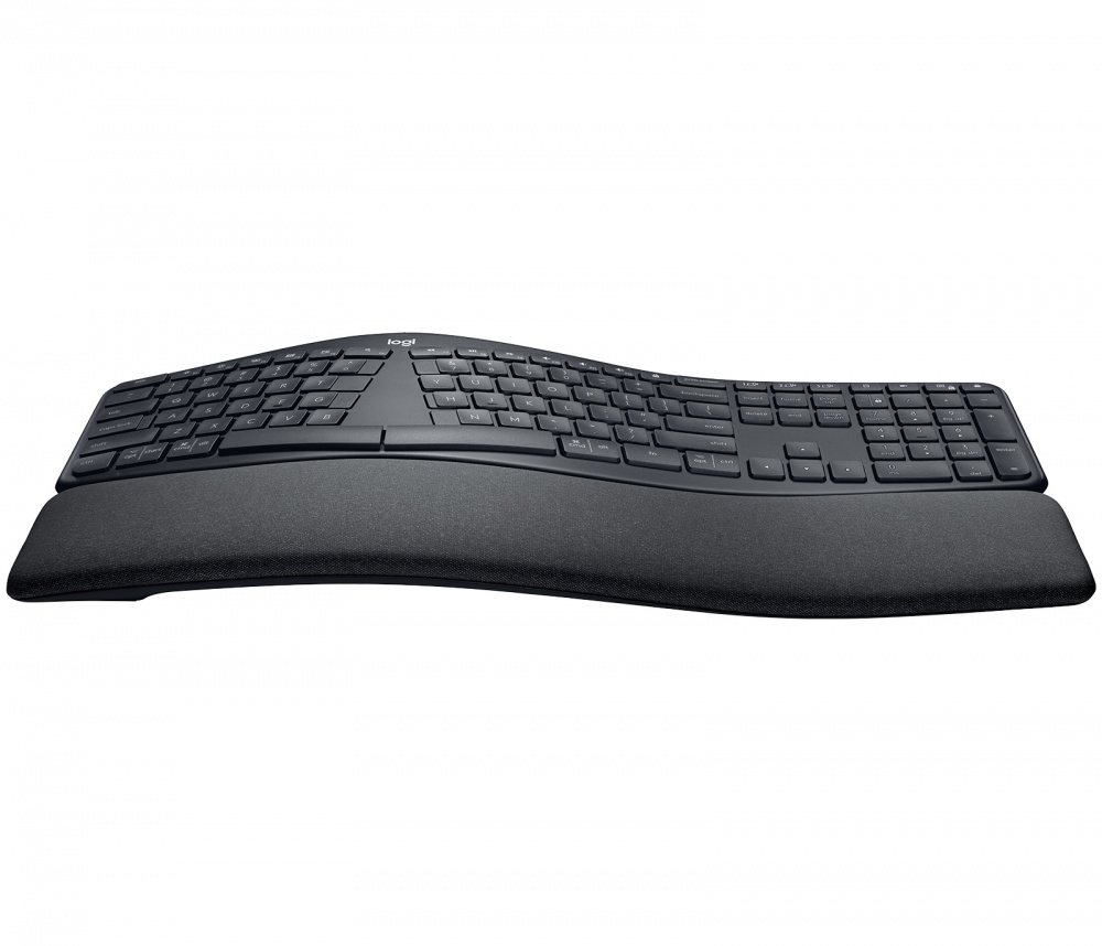 Teclado Logitech Ergo K860, Inalámbrico, RF Wireless/Bluetooth, Negro (Español)