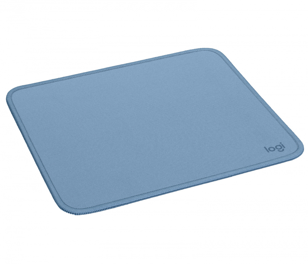 Mousepad Logitech Studio Series, 23 x 20cm, Grosor 2mm, Azul/Gris