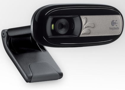 Logitech Webcam C170, 5MP, 640 x 480 Pixeles, USB 2.0, Negro