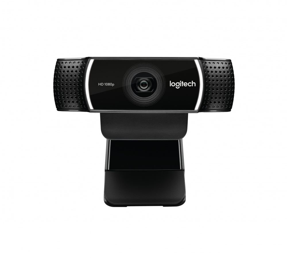 Logitech Webcam HD Pro Stream C922, 1920x1080 Pixeles, USB, Negro