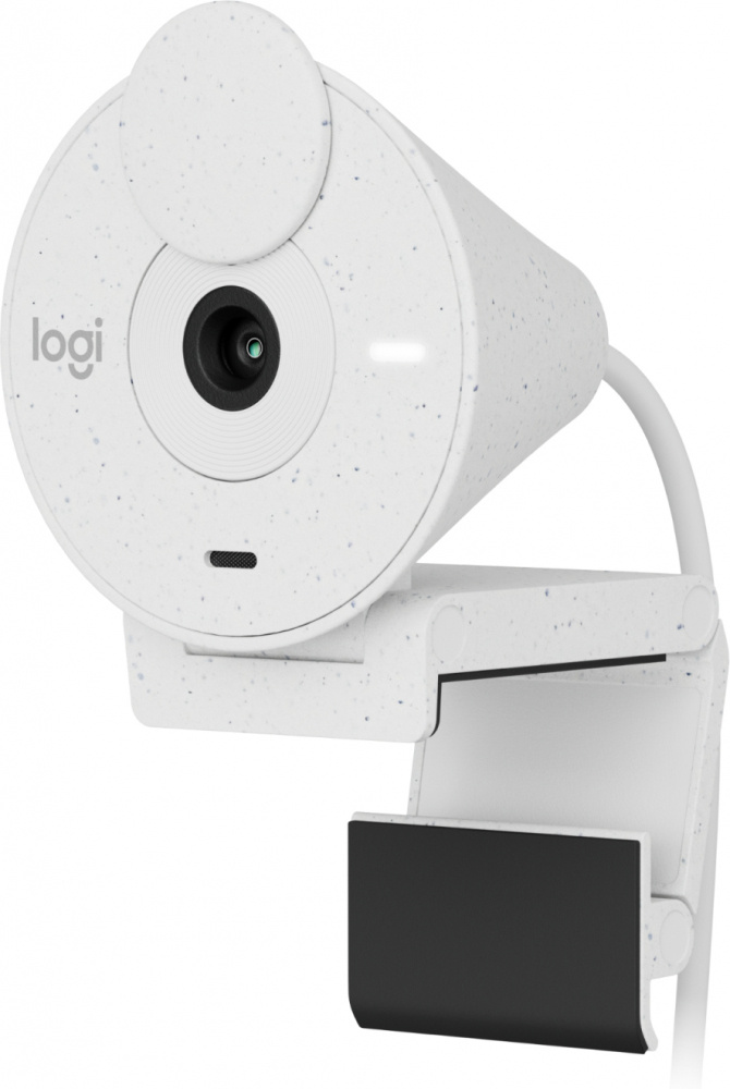 Logitech Webcam Brio 300, 2MP, 1920 x 1080 Pixeles, USB-C, Blanco