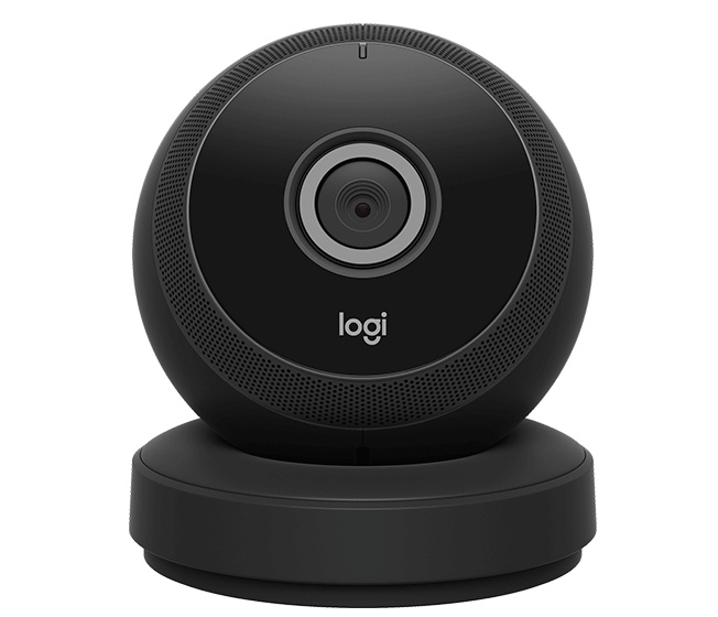 Logitech Cámara IP Domo para Interiores Circle, Inalámbrico, WiFi, Día/Noche