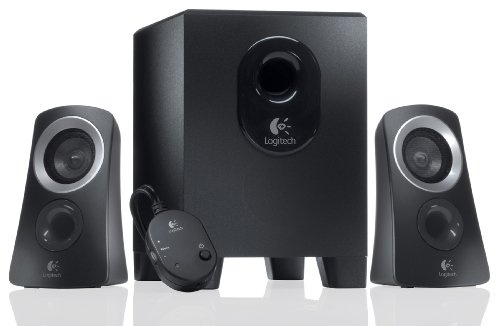 Logitech Bocinas con Subwoofer Z313, 2.1, 25W RMS, Negro