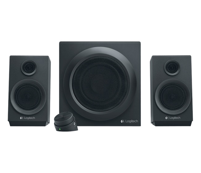 Logitech Bocinas Multimedia con Subwoofer Z333, Alámbrico, 2.1, 40W RMS, Negro