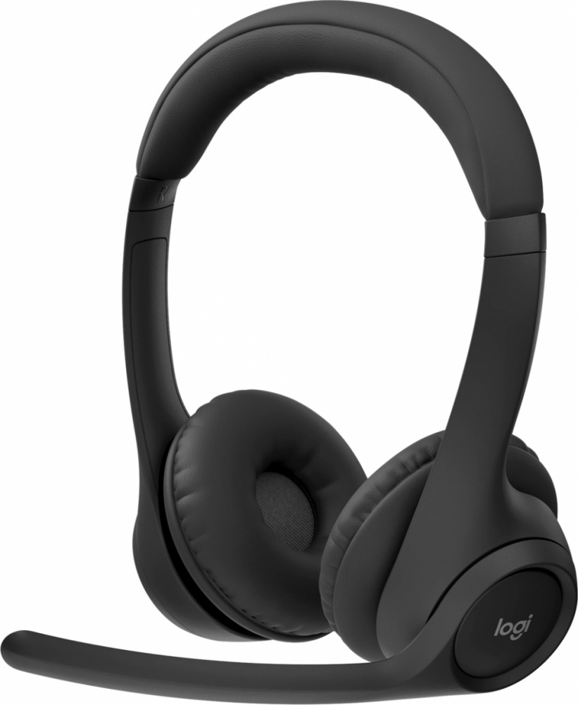 Logitech Audífonos con Micrófono Zone 300, Bluetooth, Inalámbrico, USB-C, Negro