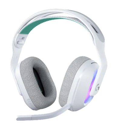 Logitech Audífonos Gamer G522 LIGHTSPEED para Xbox One/PS4/PS5/PC/MAC, Alámbrico/Inalámbrico, USB-C, Blanco