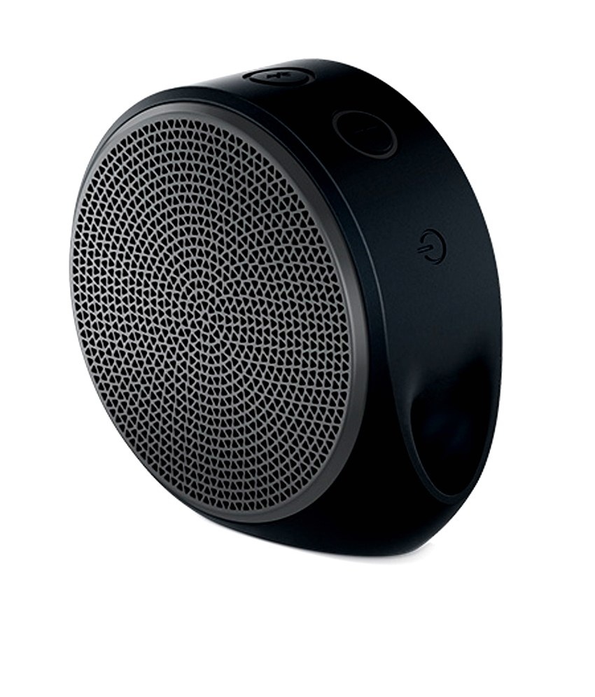 Logitech Mini Bocina Portátil X100, Bluetooth, 1.0, Negro