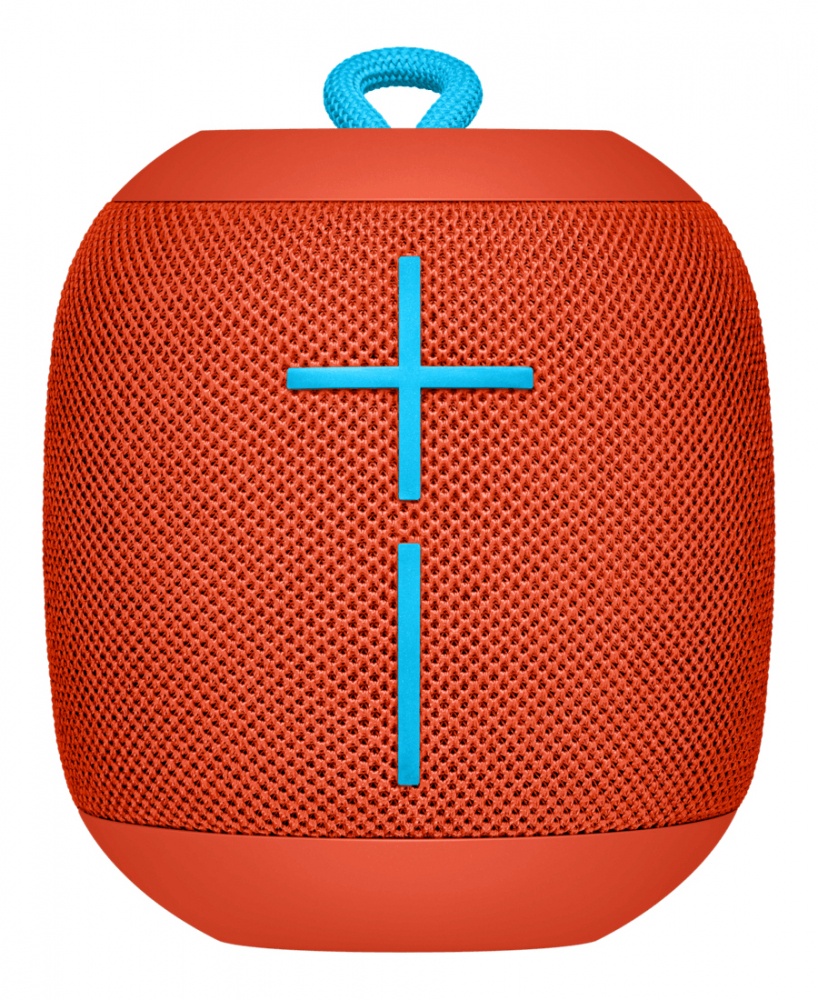Logitech Bocina Portátil UE WONDERBOOM, Bluetooth, Inalámbrico, 2.0, USB, Naranja - Resistente al Agua