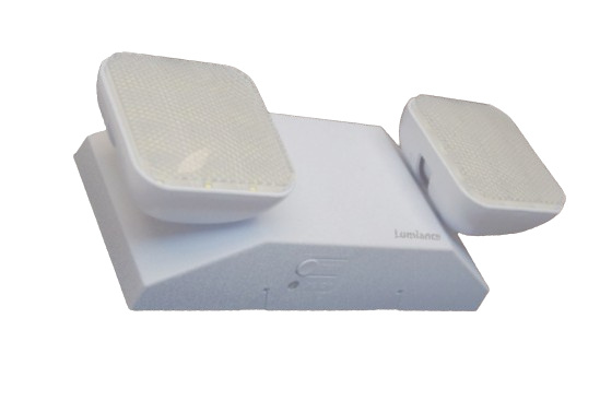 Lumiance Lámpara de Emergencia R1 Mini, Interiores, Luz Blanco Frío, 1.5W, 150 Lúmenes, Blanco