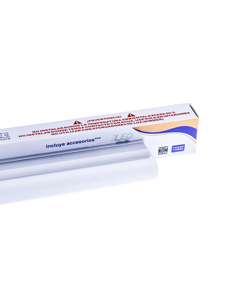 Lummi Lámpara LED TL18LED/AZ, Interiores, Luz Azul, 18W, 1530 Lúmenes, Blanco