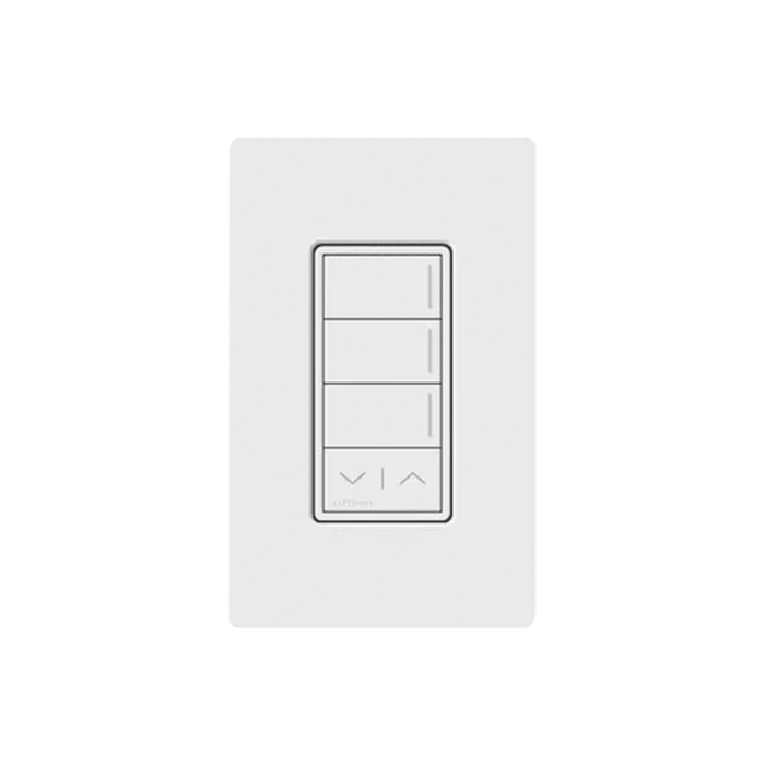 Lutron Interruptor de Luz Inteligente RRSTHN3RLSW, 5 Botones, RadioRA3, Blanco
