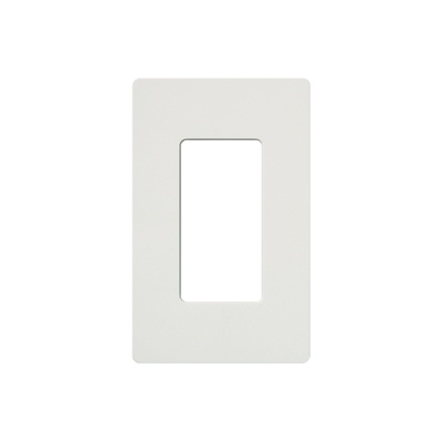 Lutron Placa de Pared para Tomacorriente, 1 Puerto, Blanco