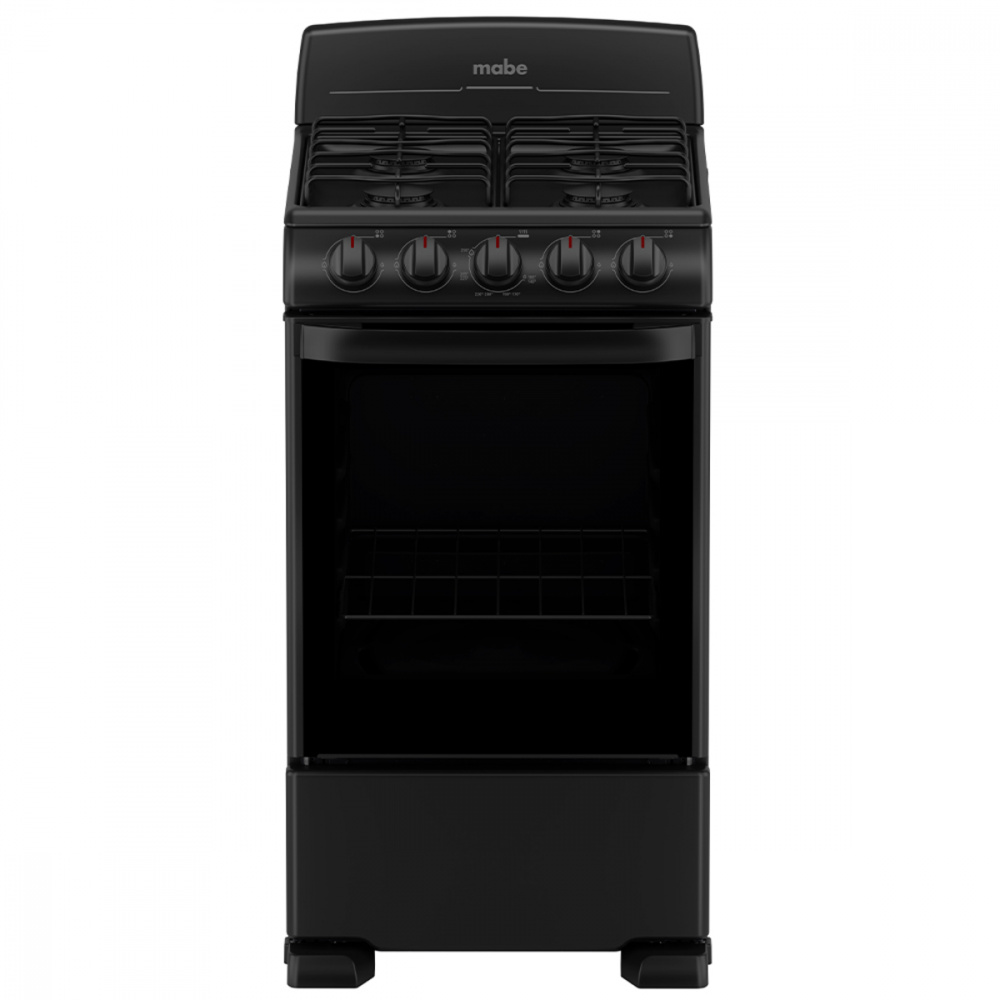 Mabe Estufa EM5022BAPN1, 4 Quemadores, Negro