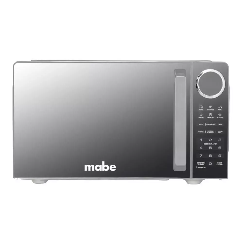 Mabe Horno de Microondas HMM09SJ1, 0.9 Pies Cúbicos, 1500W, 45 Litros, Gris