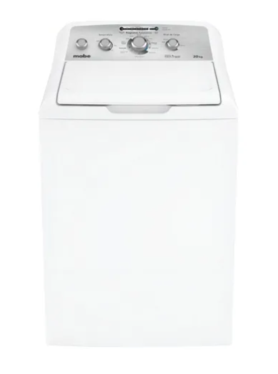 Mabe Lavadora de Carga Superior LMA70214CBAB0, 20kg Lavado, Blanco
