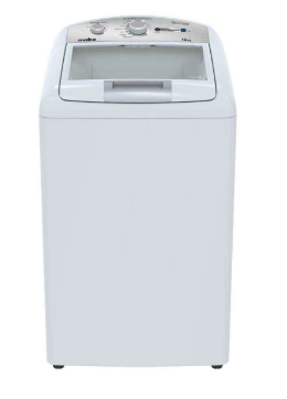 Mabe Lavadora de Carga Superior LRM16A, 16kg Lavado, Blanco
