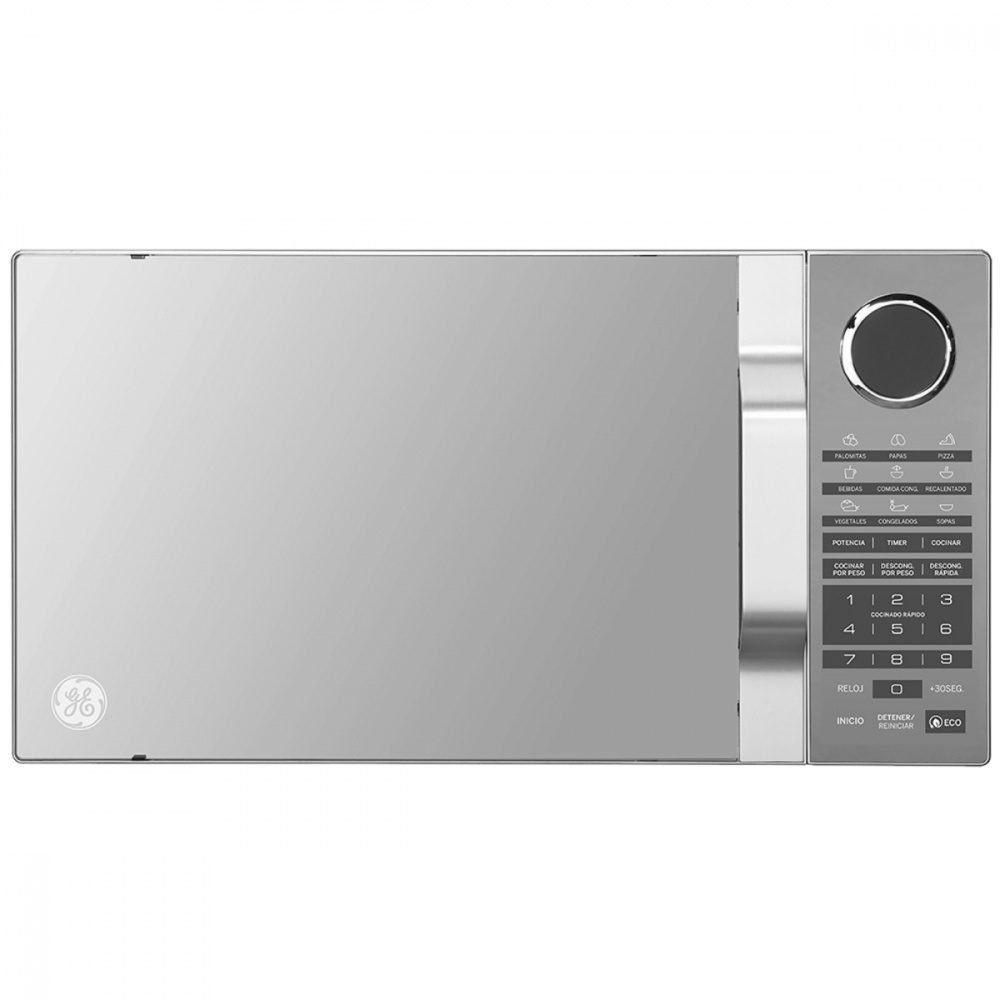 Mabe Horno de Microondas MGE11SEJ, 1.1 Pies Cúbicos, 1050W, 28 Litros, Plata