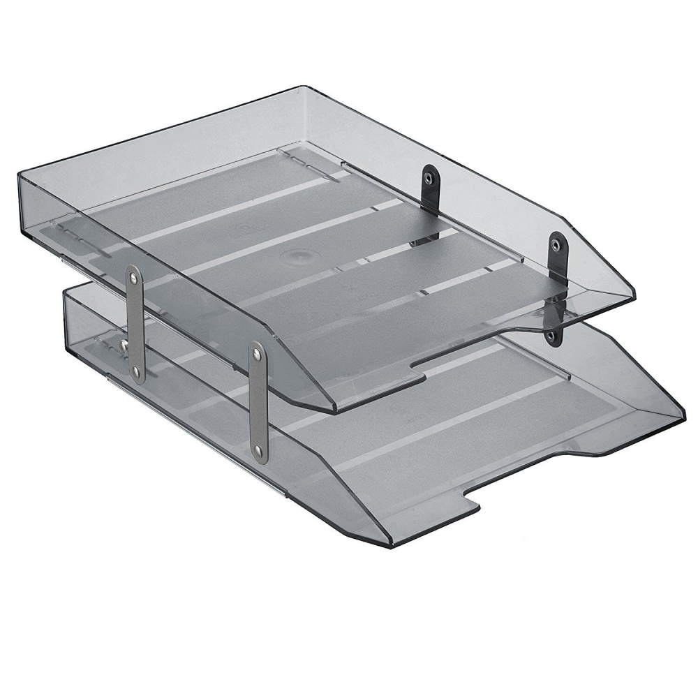MAE Charola Articulable de 2 Niveles, Humo