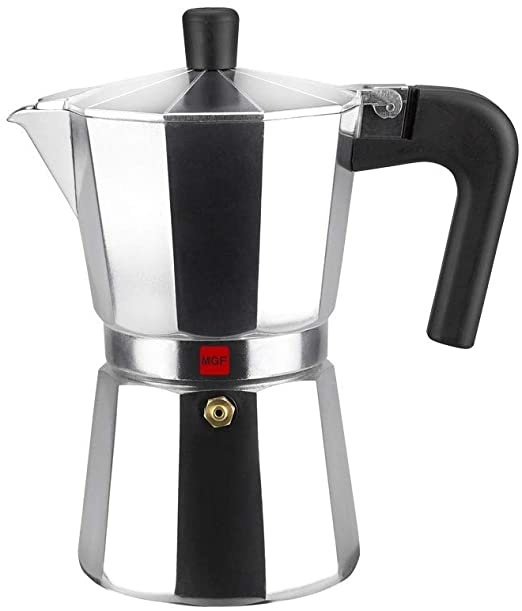 Magefesa Cafetera Italiana Kenia, 6 Tazas, Aluminio